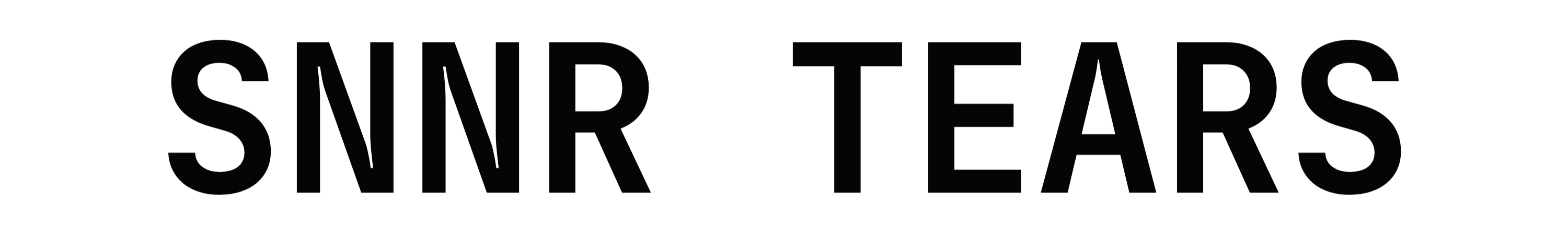 SNNR TEARS